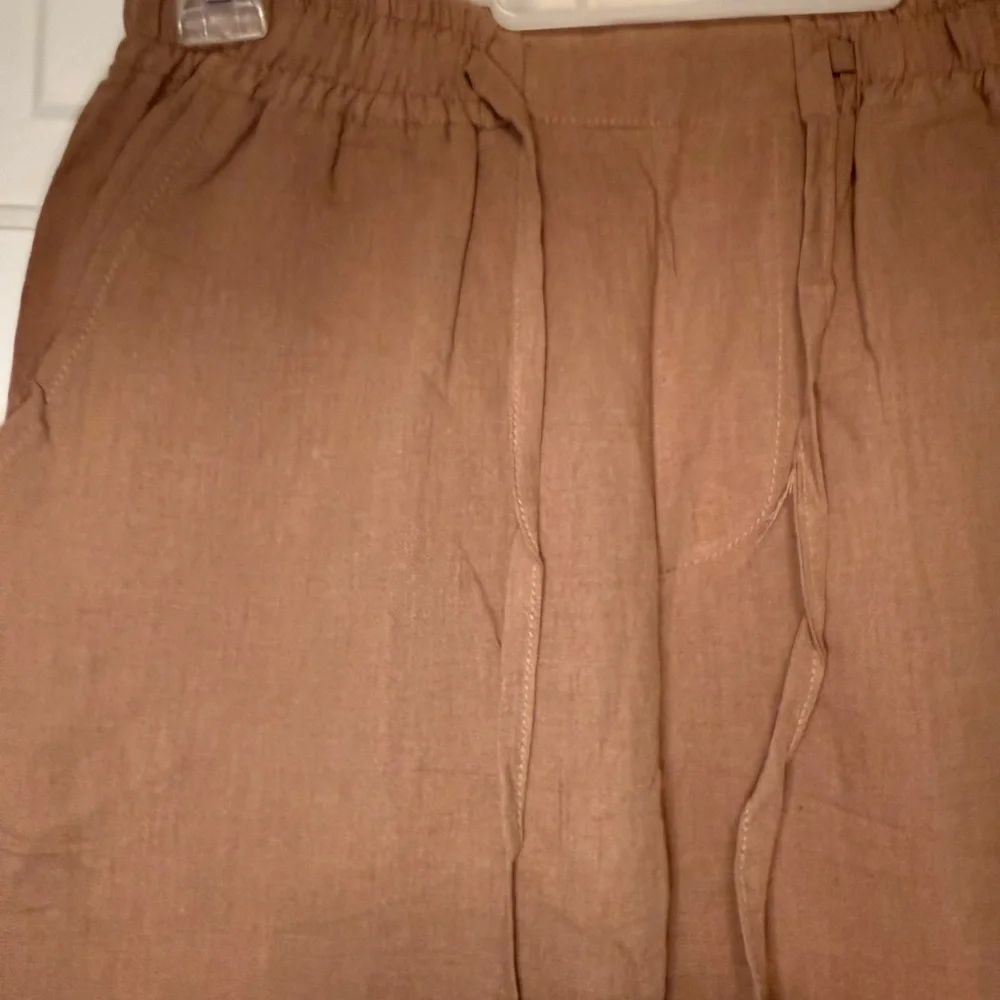 Fanwo Men’s Linen Blend Pants – Tagged XL (Fits Like M) – New With Tags